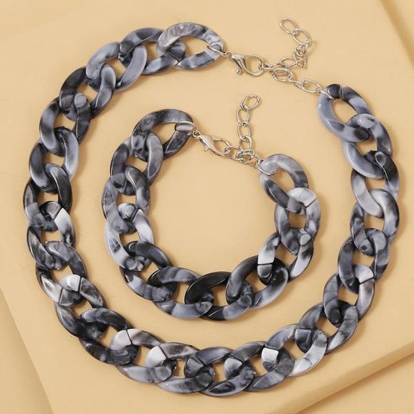kmvexo punk acrylic thick chain choker necklace statement hiphop plastic gothic necklaces 2020 fashion women jewelry collier, Golden;silver
kmvexo punk acrylic thick chain choker necklace statement hiphop plastic gothic necklaces 2020 fashion women jewelry collier, Golden;silver