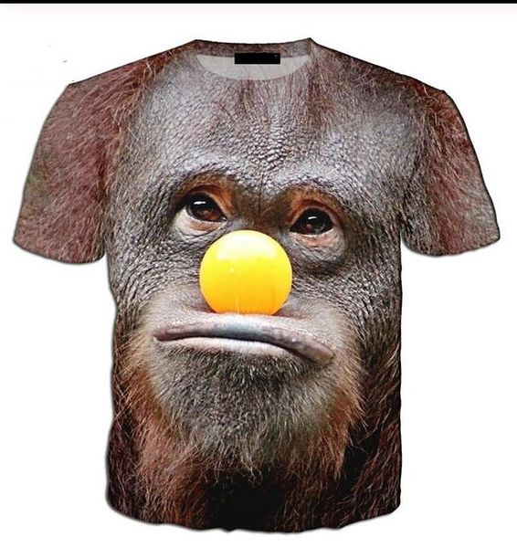 wholesale-new harajuku men fashion 3d print orangutan t-shirt man hip hop tshirt o-neck tees td0176, White;black
wholesale-new harajuku men fashion 3d print orangutan t-shirt man hip hop tshirt o-neck tees td0176, White;black