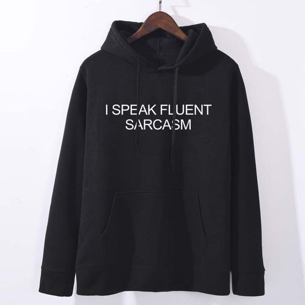 funny clothing i speak fluent sarcasm print pullovers 2019 spring kawaii sweatshirts women gray hoodies fleece long sleeve hoody, Black
funny clothing i speak fluent sarcasm print pullovers 2019 spring kawaii sweatshirts women gray hoodies fleece long sleeve hoody, Black
