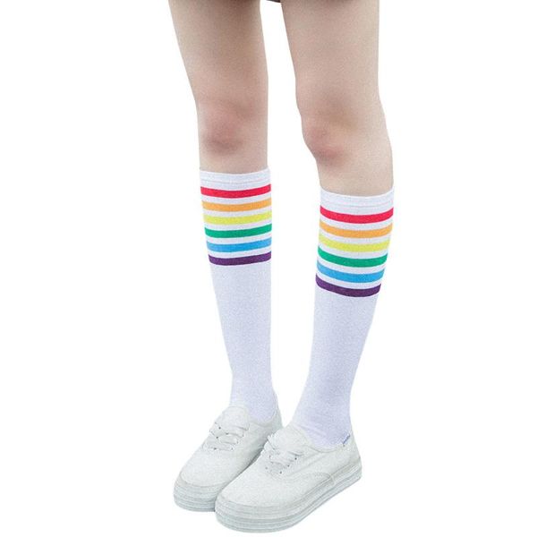 1pair спортивные носки бедренной кости высокие носки за колено радуга нашивки спорт черный белый тонкий открытый носок # lr2, Black;white
1pair спортивные носки бедренной кости высокие носки за колено радуга нашивки спорт черный белый тонкий открытый носок # lr2, Black;white