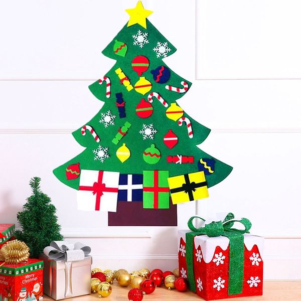 new creative felt christmas tree for kids 3.2ft diy christmas tree with toddlers 30pcs ornaments for children xmas gifts hanging
new creative felt christmas tree for kids 3.2ft diy christmas tree with toddlers 30pcs ornaments for children xmas gifts hanging