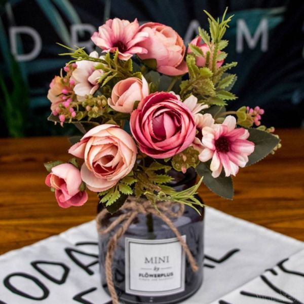vintage silk flower european 1 bouquet artificial flowers fall vivid peony fake leaf wedding home party decoration 12 heads
vintage silk flower european 1 bouquet artificial flowers fall vivid peony fake leaf wedding home party decoration 12 heads