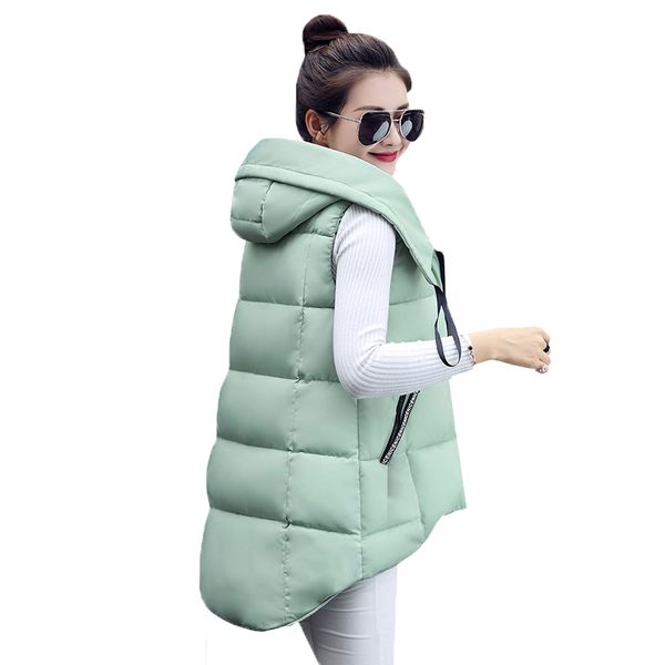 autumn winter women cotton vest coats new slim warm hooded parka vests jackets lady midi long sleeveless waistcoat outwear ab626, Black;white
autumn winter women cotton vest coats new slim warm hooded parka vests jackets lady midi long sleeveless waistcoat outwear ab626, Black;white