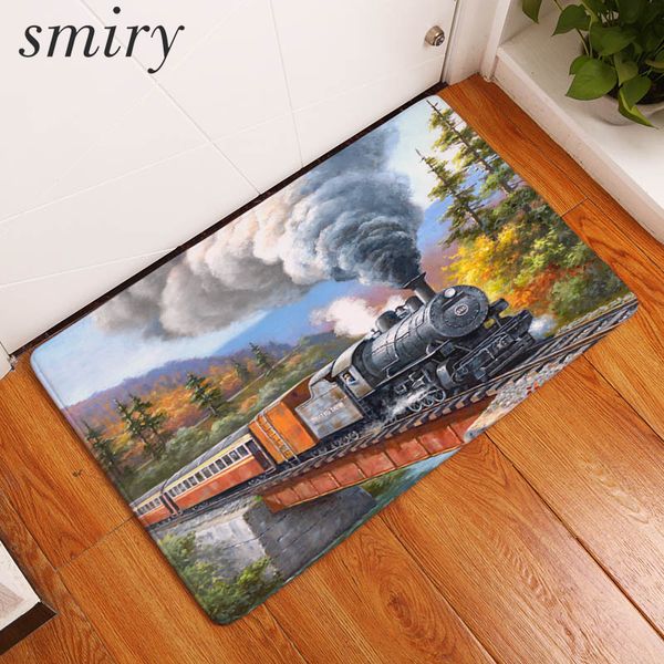 smiry anti-slip entrance floor mats vintage cartoon house scenery train carpet durable living room water absorption home decor
smiry anti-slip entrance floor mats vintage cartoon house scenery train carpet durable living room water absorption home decor