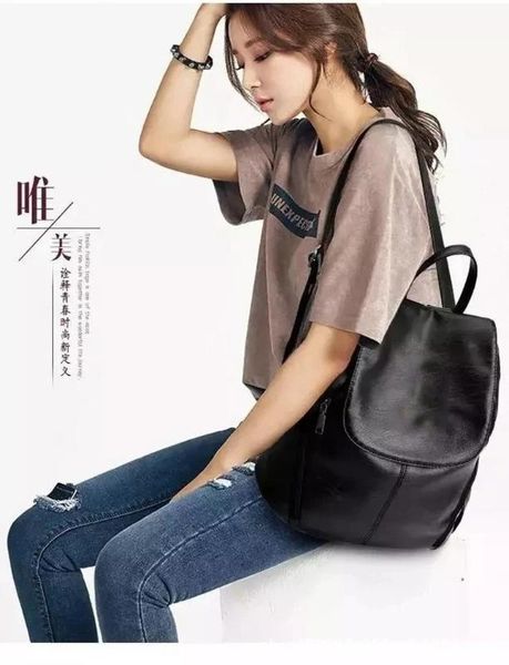 backpack new women's bag casual large capacity soft leather backpack schoolbag female student women
backpack new women's bag casual large capacity soft leather backpack schoolbag female student women