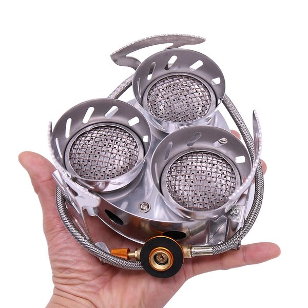 11000w gas burner high power camping stove windproof three core head gas stove camping oven outdoor cookware picnic cooking
11000w gas burner high power camping stove windproof three core head gas stove camping oven outdoor cookware picnic cooking