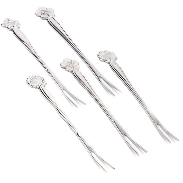 1pcs stainless steel classical blossoms flower fruit fork cocktail forks salad dessert fork flatware table decor
1pcs stainless steel classical blossoms flower fruit fork cocktail forks salad dessert fork flatware table decor