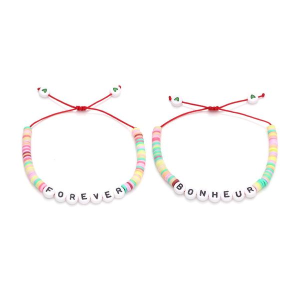 чешские полимерная глина диск heishi bonheur forever браслет женщины мужчины 2019 новая мода алфавит из бисера bbuble ювелирные изделия пара, Black
чешские полимерная глина диск heishi bonheur forever браслет женщины мужчины 2019 новая мода алфавит из бисера bbuble ювелирные изделия пара, Black