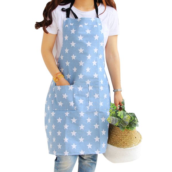 cotton canvas stars pattern removable adjustable neck strap bartender chef uniform casual barista baker with pockets bib apron
cotton canvas stars pattern removable adjustable neck strap bartender chef uniform casual barista baker with pockets bib apron