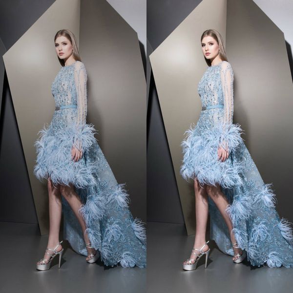 ziad nakad 2019 evening dresses jewel lace appliques long sleeve hi-lo prom gowns detachable train luxurious a line party dress b121906, Black;red
ziad nakad 2019 evening dresses jewel lace appliques long sleeve hi-lo prom gowns detachable train luxurious a line party dress b121906, Black;red
