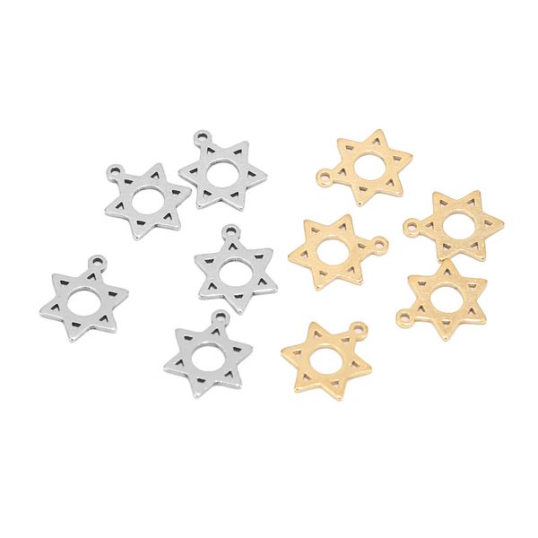 20pcs stainless steel gold tone 11mm divid star charms pendants for jewelry making accessories, Bronze;silver
20pcs stainless steel gold tone 11mm divid star charms pendants for jewelry making accessories, Bronze;silver