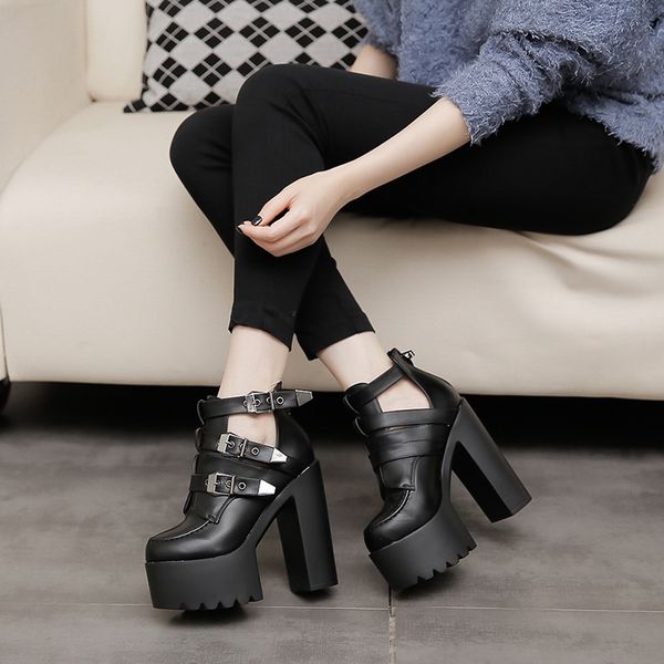 pumps women leather shoes 2018 spring autumn platform shoes women high heel prom party ladies erf4, Black
pumps women leather shoes 2018 spring autumn platform shoes women high heel prom party ladies erf4, Black