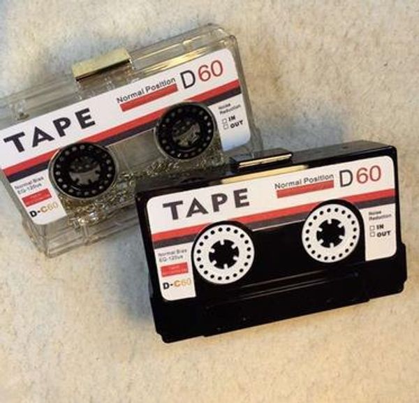 personality transparent tape cassettes evening clutch bag acrylic hard box clutch high-end hand bag small party purse handbags
personality transparent tape cassettes evening clutch bag acrylic hard box clutch high-end hand bag small party purse handbags
