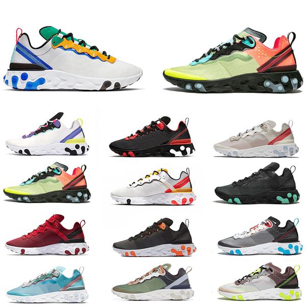 new style tour yellow react element 87 55 men women bred running shoes hyper pink moss white green black white trainers sports sneakers, White;red
new style tour yellow react element 87 55 men women bred running shoes hyper pink moss white green black white trainers sports sneakers, White;red
