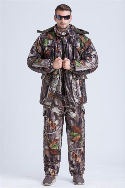 bionic leaves camouflage clothes men hunting jacket pants set thicken hooded cotton ghillie suits, Camo
bionic leaves camouflage clothes men hunting jacket pants set thicken hooded cotton ghillie suits, Camo