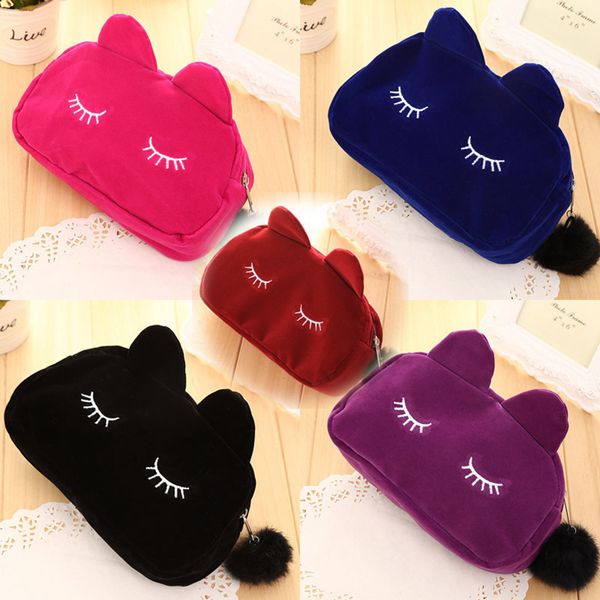 cute cats 3d flannel travel cosmetic bags makeup case pouch women toiletry organizer zipper cartoon cat coin storage bag rra1696
cute cats 3d flannel travel cosmetic bags makeup case pouch women toiletry organizer zipper cartoon cat coin storage bag rra1696