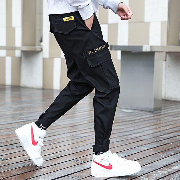 pants men's fashion brand overalls loose korean trend men's nine point harun leggings sports casual pants, Black
pants men's fashion brand overalls loose korean trend men's nine point harun leggings sports casual pants, Black