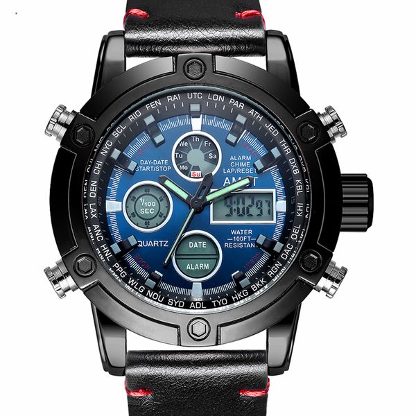 amst watch new men's watch fashion sports watches leather strap mens watches satch chronograph waterproof wrist men, Slivery;brown
amst watch new men's watch fashion sports watches leather strap mens watches satch chronograph waterproof wrist men, Slivery;brown