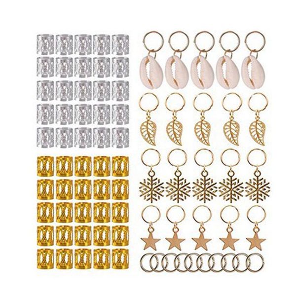80pcs gold hair braid dreadlocks beads hair leaf star diy clip cuffs dread tube charm dreadlock accessaries, Black
80pcs gold hair braid dreadlocks beads hair leaf star diy clip cuffs dread tube charm dreadlock accessaries, Black