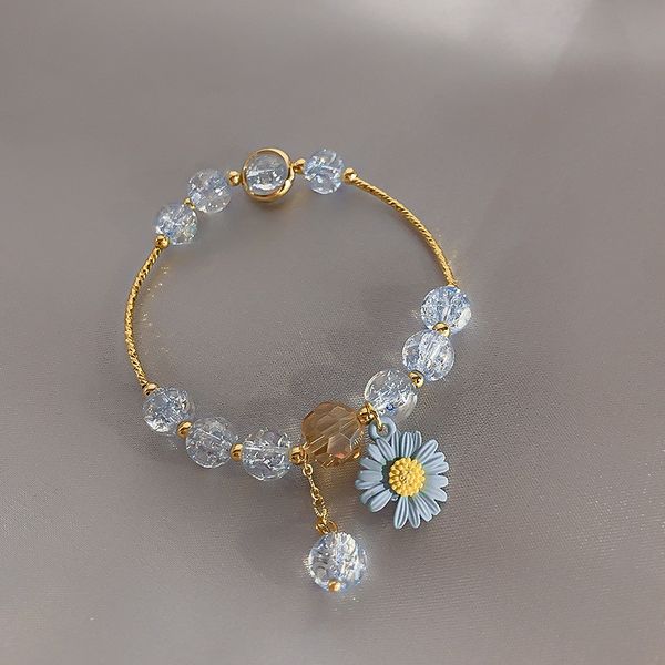 2020 summer daisy bracelets for women girls crystal beads bracelets fashion jewelry korean small fresh accessories, Golden;silver
2020 summer daisy bracelets for women girls crystal beads bracelets fashion jewelry korean small fresh accessories, Golden;silver
