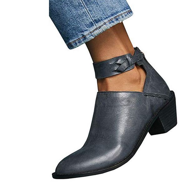 loozykit women boots daily chunky heel zip shoes breathable female comfort shoes retro pu leather dropship zapatos de mujer, Black
loozykit women boots daily chunky heel zip shoes breathable female comfort shoes retro pu leather dropship zapatos de mujer, Black
