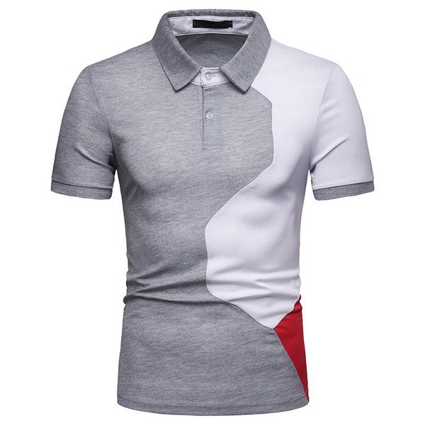 2020newsummer fashion short sleeve shirt men homme irregular patchwork casual brand comfortable breathable brands, White;black
2020newsummer fashion short sleeve shirt men homme irregular patchwork casual brand comfortable breathable brands, White;black
