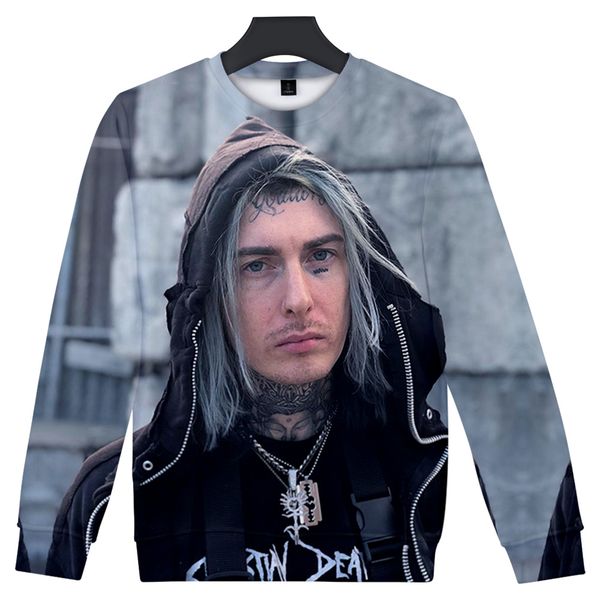 3d printing ghostemane men's clothing round neck sweatshirt men slim fashion o collar sweatshirt harajuku streetwear, Black
3d printing ghostemane men's clothing round neck sweatshirt men slim fashion o collar sweatshirt harajuku streetwear, Black