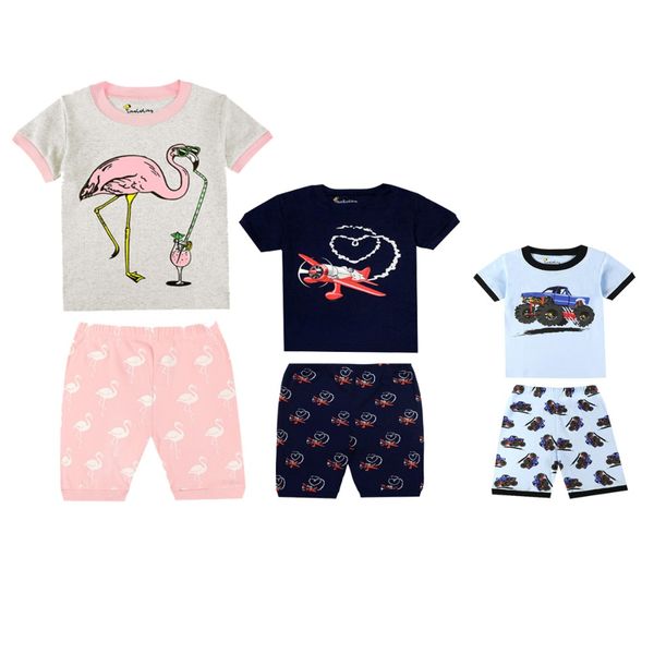 2019 summer boys pajamas girls pajamas children flamingos rockets car pyjamas kids children sleepwear baby nightwear for 1-8yrs, Blue;red
2019 summer boys pajamas girls pajamas children flamingos rockets car pyjamas kids children sleepwear baby nightwear for 1-8yrs, Blue;red
