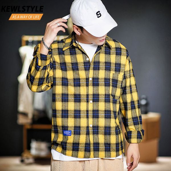 mens shirts long sleeve flannel plaid shirt sress men streetwear korean style fashion clothing autumn casual hip hop male, White;black
mens shirts long sleeve flannel plaid shirt sress men streetwear korean style fashion clothing autumn casual hip hop male, White;black
