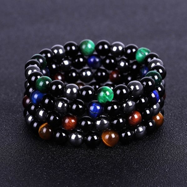 trendy 8mm natural stone tiger eye stone black mens bracelets elastic rope designer bracelet bangle couple jewelry gifts
trendy 8mm natural stone tiger eye stone black mens bracelets elastic rope designer bracelet bangle couple jewelry gifts