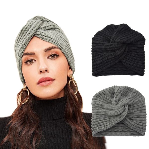 1pc fashion hat for women knot bandanas turban headband warm knit headband cap solid center cross women hair scarfs cap, Blue;gray
1pc fashion hat for women knot bandanas turban headband warm knit headband cap solid center cross women hair scarfs cap, Blue;gray