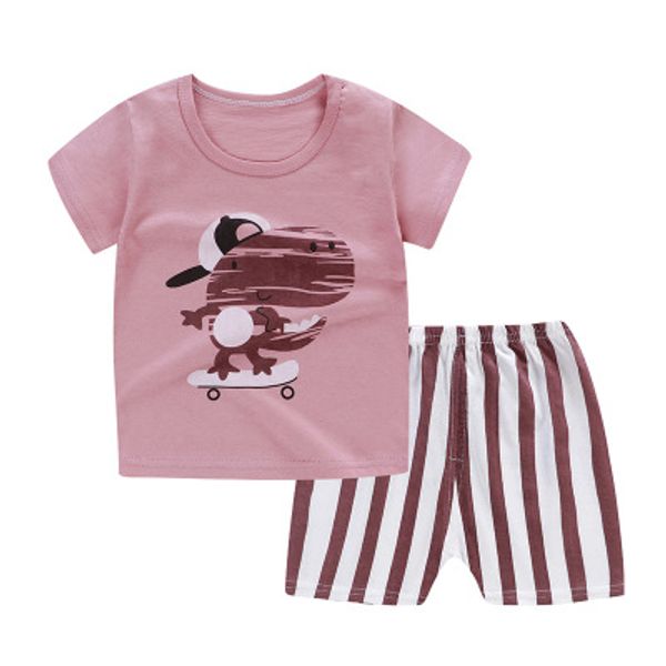 summer short sleeve suit baby boys girls clothing set cotton children's clothes suit casual outerwear t-shirts two-piece set, White
summer short sleeve suit baby boys girls clothing set cotton children's clothes suit casual outerwear t-shirts two-piece set, White