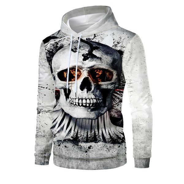 mens designer skull 3d digital printing hoodie, Black
mens designer skull 3d digital printing hoodie, Black