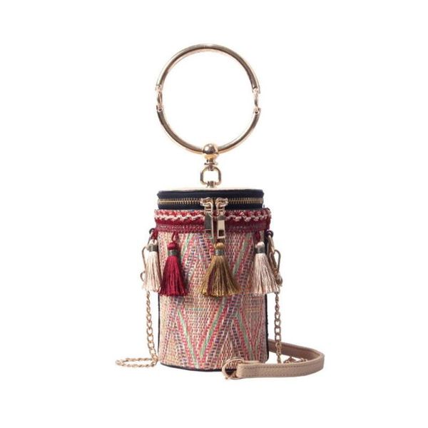 new mini straw bags tassel chain bucket handbag korean version ladies casual wild messenger bag retro ethnic style shoulder bag
new mini straw bags tassel chain bucket handbag korean version ladies casual wild messenger bag retro ethnic style shoulder bag