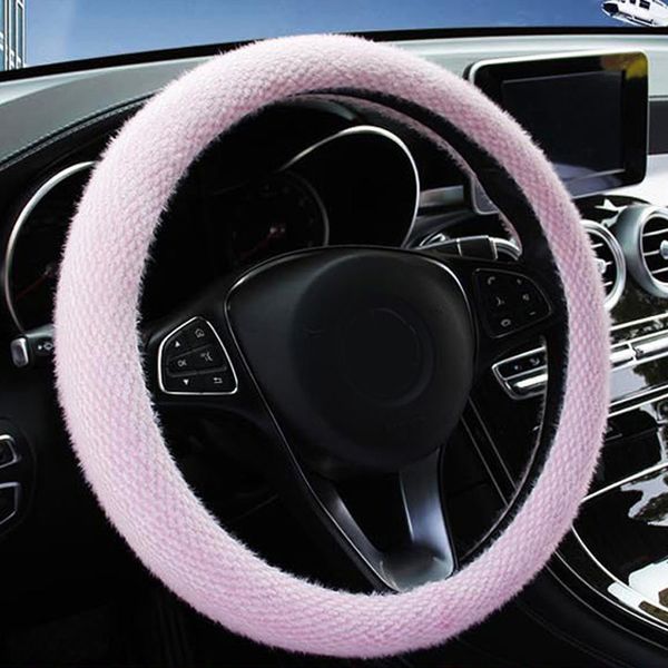 winter car antislip plush warm soft steering wheel cover case comfortable37-38cm
winter car antislip plush warm soft steering wheel cover case comfortable37-38cm