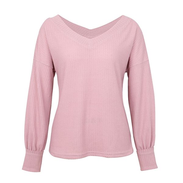 autumn designer womens t-shirts luxury t-shirts for women with v-neck fashion lanterns long-sleeves t-shirt brand womens clothes wholesales, White
autumn designer womens t-shirts luxury t-shirts for women with v-neck fashion lanterns long-sleeves t-shirt brand womens clothes wholesales, White