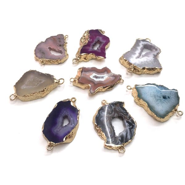 natural agates pendants charms connector pendants for jewelry making diy accessories fit necklaces size 20x40mm-30x45mm, Silver
natural agates pendants charms connector pendants for jewelry making diy accessories fit necklaces size 20x40mm-30x45mm, Silver