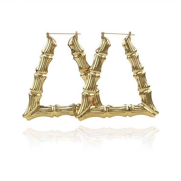 mainlead hiphop big large bamboo hoop earring for women rose gold triangle drop statement earring party jewelry gifts, Golden
mainlead hiphop big large bamboo hoop earring for women rose gold triangle drop statement earring party jewelry gifts, Golden