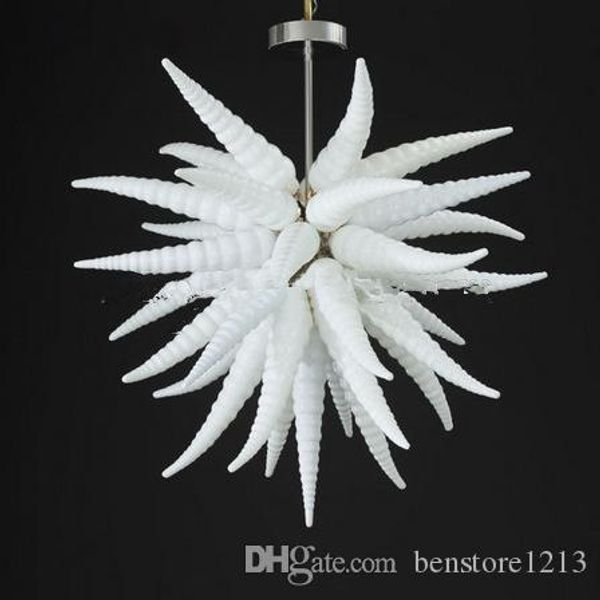 novelty white color glass spirals chandelier light modern hand blown glass pendant lights led light source 24 inches
novelty white color glass spirals chandelier light modern hand blown glass pendant lights led light source 24 inches