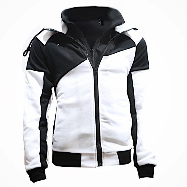 wholesale men's cardigan hoodies designer for autumn winter new arrival men's slim hooded fashion stitching sweater men's coa, Black
wholesale men's cardigan hoodies designer for autumn winter new arrival men's slim hooded fashion stitching sweater men's coa, Black