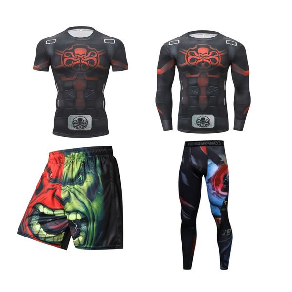 bjj rashguard compression t shirt men sport suits new 3d fitness boxing sets muay thai fightwear gym bodybuild running, Black;red
bjj rashguard compression t shirt men sport suits new 3d fitness boxing sets muay thai fightwear gym bodybuild running, Black;red