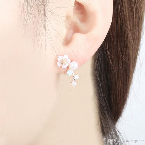 женщины девушки branch перлы цветка rhinestone серьги стержня elegant gold silver стержня уха подарка ювелирных изделий аксессуары бесплатна, Golden;silver 
женщины девушки branch перлы цветка rhinestone серьги стержня elegant gold silver стержня уха подарка ювелирных изделий аксессуары бесплатна, Golden;silver
