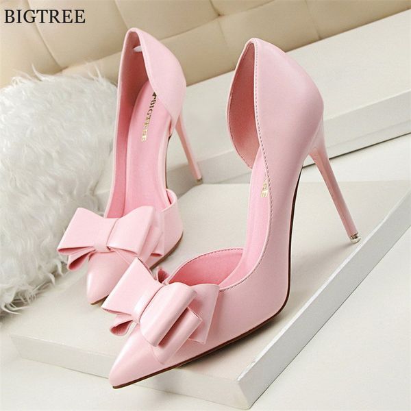 7 colors korean sweet bowtie pointed toe women pumps new fashion patent leather side cut-outs shallow high heels shoes, Black
7 colors korean sweet bowtie pointed toe women pumps new fashion patent leather side cut-outs shallow high heels shoes, Black