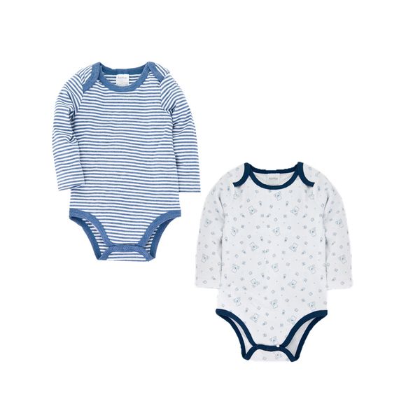 kavkas cotton new born bodysuits 2pcs/lot blue striped baby girl boy jumpsuit ropa bebe long sleeve infant pyjamas bebe 0-12m, White
kavkas cotton new born bodysuits 2pcs/lot blue striped baby girl boy jumpsuit ropa bebe long sleeve infant pyjamas bebe 0-12m, White
