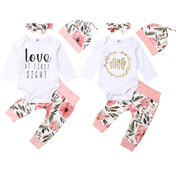 4pcs newborn infant baby girl new year cute long sleeve outfit little sister romper+print pant+headband+hat fall winter clothes, White
4pcs newborn infant baby girl new year cute long sleeve outfit little sister romper+print pant+headband+hat fall winter clothes, White
