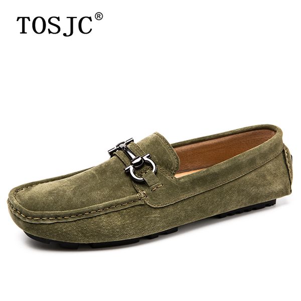 tosjc man buckle loafers cow suede flats moccasins breathable slip-on driving shoes men handmade casual boat shoes, Black
tosjc man buckle loafers cow suede flats moccasins breathable slip-on driving shoes men handmade casual boat shoes, Black