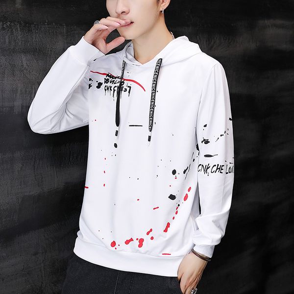autumn hoodies men printed hooded korean fashion casual streetwear homme pullovers plus size m-4xl male clothing, Black
autumn hoodies men printed hooded korean fashion casual streetwear homme pullovers plus size m-4xl male clothing, Black