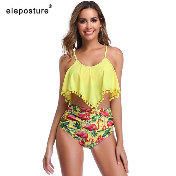 ruffle high waist bikini swimwear women push up swimsuit plus size bikinis set print bathing suits beach wear biquini, White;black
ruffle high waist bikini swimwear women push up swimsuit plus size bikinis set print bathing suits beach wear biquini, White;black