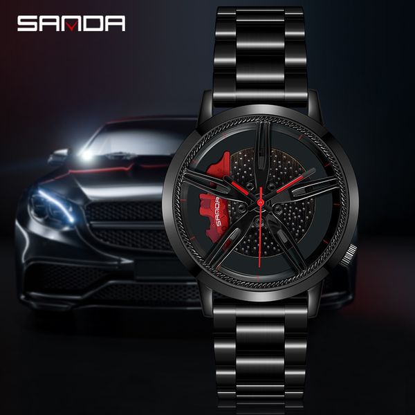 sanda 2020 fashion cool men watch wheel dial series quartz wristwatch stainless steel strap outdoor match relogio masculino 1040, Slivery;brown
sanda 2020 fashion cool men watch wheel dial series quartz wristwatch stainless steel strap outdoor match relogio masculino 1040, Slivery;brown