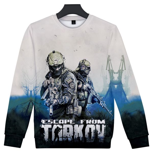 2019 3d round neck escape from tarkov fashion sweatshirts women/men spring/autumn leisure coolest boy's/girl's sweatshirts, Black
2019 3d round neck escape from tarkov fashion sweatshirts women/men spring/autumn leisure coolest boy's/girl's sweatshirts, Black